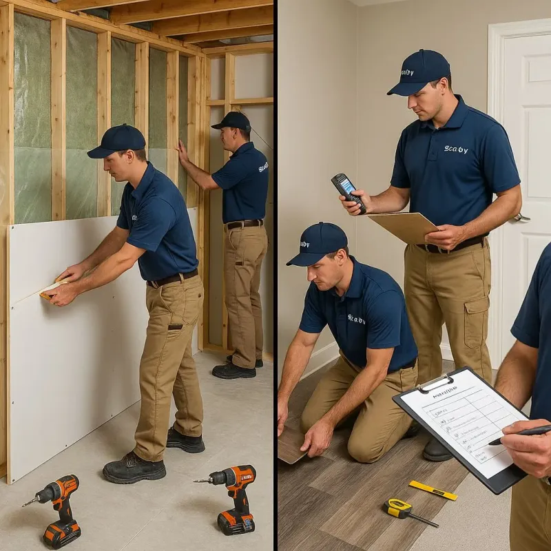 Repairs and Reconstruction process in Bunker Hill Village, TX