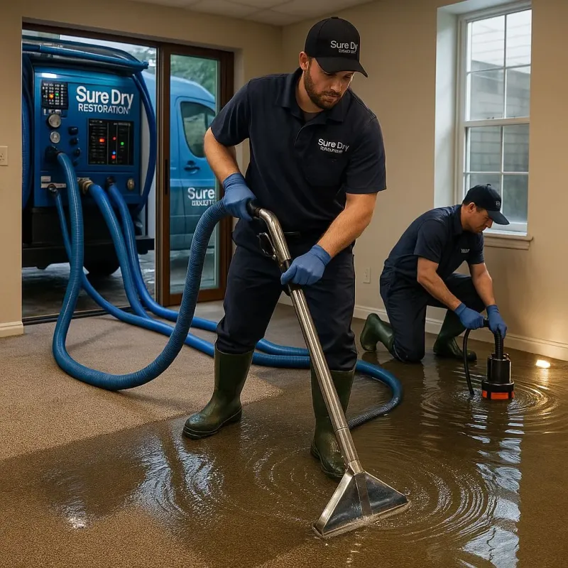Water Extraction and Removal process in Bunker Hill Village, TX